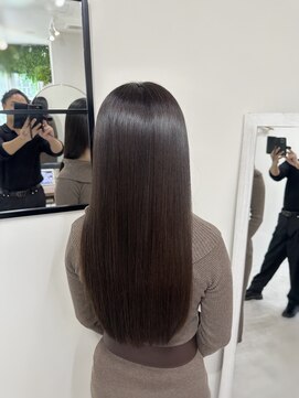 アールサロンギンザ(Rr SALON GINZA) 【カット+髪質に合わせた髪質改善 】RrSALON HydroXE TR