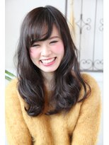 セットアップ 岡山北長瀬店(SET-UP) 小顔笑顔ゆるふわロング