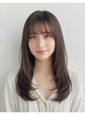 夏先取り髪質改善カラー/ブリーチなしカラー/小顔くびれヘア