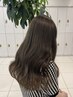 【石原指名限定】カット＋ブリーチなしダブルカラー￥16390