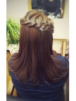 ワフトクラフト(waft craft)&nbsp;編み込みアレンジ☆