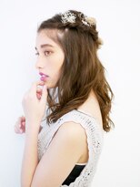 アース 平塚店(HAIR & MAKE EARTH)&nbsp;ナチュラルセクシーなボヘミアンハーフアップ【EARTH平塚】