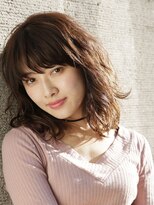 アドラーブル 長岡リップス旭岡店(adorable)&nbsp;大人可愛いCカーブ★スタイリング簡単！無造作カール☆