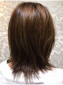 大人可愛い外ハネルーズスタイル