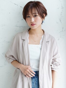 アビエクレール 河内花園(abije claire) ナチュラルクールショート★20代30代50代 髪質改善