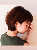 【hair&make bis】大人可愛い耳かけグラボブスタイル