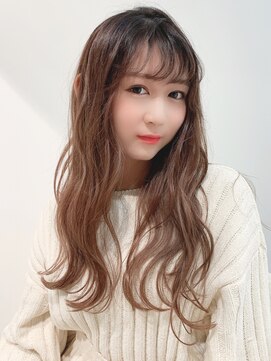 スイート ヘアデザイン(Suite HAIR DESIGN) 《Suite》セピアブラウン×ロングヘア