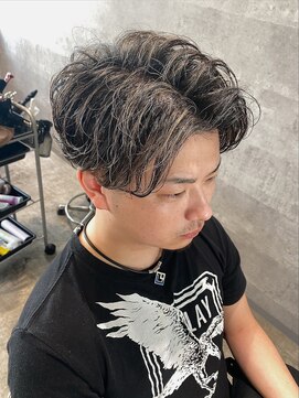 アンダーバーホワイト(_WHITE) 極細ハイライトネオフェード