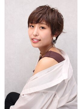 ピアーネ(PIANE) しっかり短いミニマムショート☆小顔◎