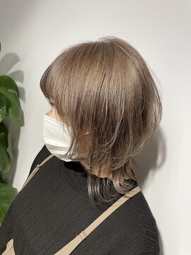 エイト 藤沢店(EIGHT fujisawa) 【EIGHT 藤沢】石田　ミルクティーベージュ×ウルフ