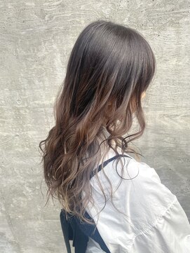 トゥービーコンティニュー(To Be Continued..) 地毛を生かして/透明感溢れる/インナーカラー/アッシュベージュ