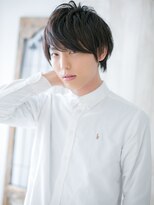 モッズヘア メン 新所沢店(mod's hair men)&nbsp;厚めバングが新鮮！黒髪ニュアンスマッシュC