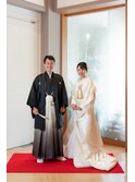 結婚式和装　お着付け＆ヘアセット