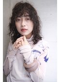 ＊ウルフカット×スパイラルパーマ 辻幸奈 表参道