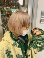 アルカナ 明治神宮前原宿(ARCANA)&nbsp;柔らかベージュ　ベージュ　ボブ