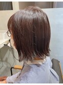 つややかカラー外ハネボブ