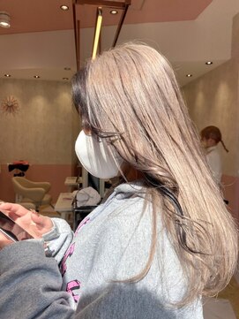 リー 梅田(Lee) Lee梅田茶屋町　ミルクベージュ×インナーブラック