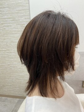 トゥーリ 藤崎店(tuuli) 大人気の外はねミディアム、ウルフレイヤー