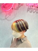 アジールヘア 赤羽駅南口店(agir hair)&nbsp;デザインカラーハイライト