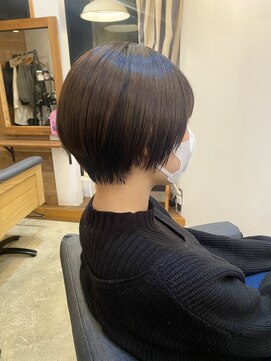 リブ(Lib) 【Lib】大人可愛い×前下がりショートボブ