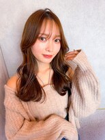 ルームバイシー 新宿(Loom. by Sea)&nbsp;ふんわりカール×ショコラアッシュ【韓国ヘア/髪質改善/新宿】