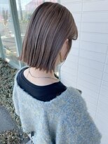 ヘアーアンドリラクゼーション オブジェ(hair&relaxation obje)&nbsp;スタイルチェンジ＋切りっぱなしボブ