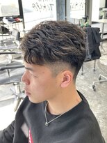 メンズヘアトーキョー 原宿(MEN'S HAIR TOKYO) 【ビジネスショート】ツーブロック/ハイライトカラー