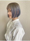 ボブ/顔周りレイヤー/グラデーションカラー/20代30代
