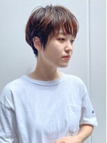 ロンド エスポワール 錦糸町(Lond espoir)&nbsp;前髪ピンクベージュマチルダボブ【錦糸町/ショート】