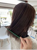 酸熱トリートメント×白髪ぼかし