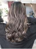 ハイライトショートヘアレイヤーカットダブルカラー