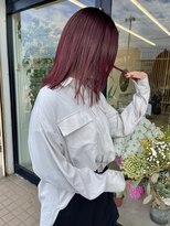 モンテヘアー(monte hair)&nbsp;ブリーチなし×ピンク