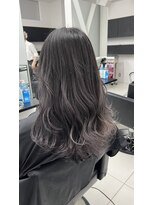 アライブ ハラジュク(ALIVE harajuku)&nbsp;【ALIVE 夕貴】シルバーパープルグラデーションカラー