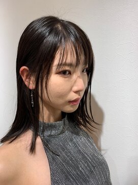 ヒューズ(HUES) ブルーブラック　くびれレイヤー