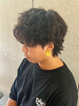 ニアウ 伊勢崎連取店(Niau) 波巻きスパイラルパーマツイストスパイラルパーマシャドウパーマ