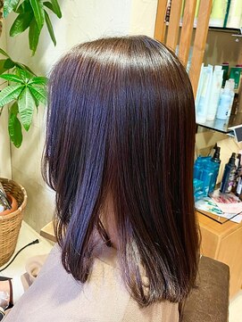 ヘアリゾート粋 ティガ 池袋店(tiga) 艶髪/透明感カラー/ブラウン