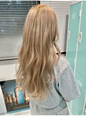 《Agu hair 小木曽》ミルクティーハイベージュ♪