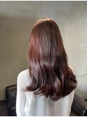 20代/30代/小顔/大人可愛い/ロング/パープル