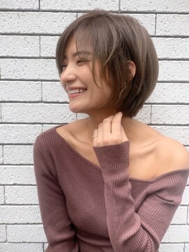 ロンドグロワール 大宮(Lond Gloire) 小顔丸みショート/ブリーチなし透明感カラー/大宮