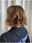 レディースパーマボブ