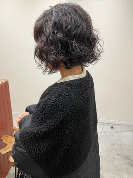 プフ 伏見(puf) [puf 伏見/丸の内/栄/名古屋]くるくるパーマボブ★鳥山