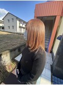 ブリーチありミルクティーベージュ