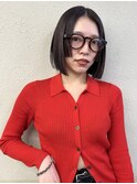 ブルーブラック ワイドバング 美髪のススメ