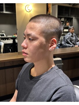 フリークバーバーショップ 河原町三条店(FREAK BARBER SHOP) 9mmボウズフェード