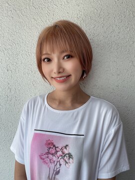 ロンドロゼ 池袋(Lond rose) ♪ミニウルフレイヤーカット顔周り前髪韓国ショートボブ/池袋