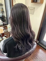 美容室 メザミー MESAMIES 大人可愛い透明感立体感グレージュ×インナーカラー