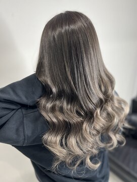 ヘアーデザイン ジェルム(Hair Design germe) プルエクオンカラー シアーグレージュ / YUDU