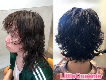 リトルクイニー(LittleQueenie)の写真/＼男女共にパーマの予約急増中!人気サロン☆／[ニュアンスパーマ.フェザーパーマ.スパイラルパーマ¥8250～]