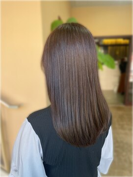 アストランティア 栄店(ASTRANTIA) 【ASTRANTIA 栄】西橋 友里愛 透明感オリーブベージュ