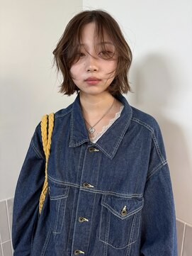 ステン(sten) 切りっぱなしボブ/レイヤーボブ/レイヤーカット/タッセルボブ